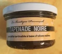 Mängden socker i Tapenade noire