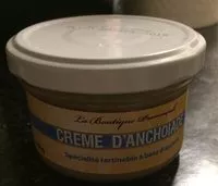 Mängden socker i Crème d’anchoiade