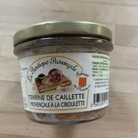 Mängden socker i Terrine de caillette provençale à la ciboulette