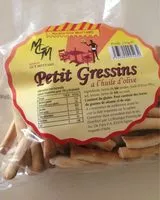 Mängden socker i Petit gressins à l'huile d'olive MGM