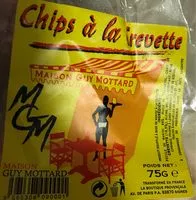 Mängden socker i Chips a la crevette
