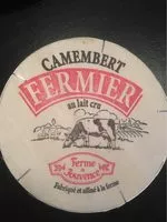 Mängden socker i Camembert fermier au lait cru