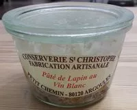 Mängden socker i Pâte de lapin au vin Blanc