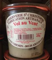 Mängden socker i Vol au Vent