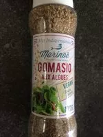 Mängden socker i Gomasio aux Algues