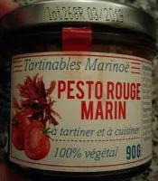 Mängden socker i Tartinable Pesto Rouge Marin