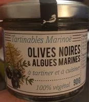 Mängden socker i Tartinable Oliv'algues