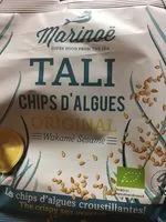 Mängden socker i Tali chips d'algues Original