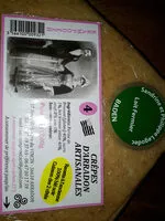 Mängden socker i Crèpes d'Arradon Artisanales