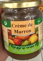 Mängden socker i Crème de marron