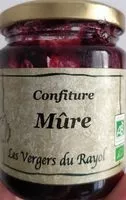 Mängden socker i Confiture Mûre