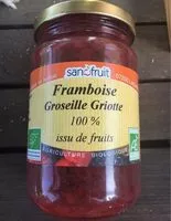 Mängden socker i Tartinable Groseille Framboise Griotte