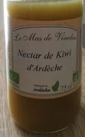 Mängden socker i Nectar de kiwi d'Ardèche