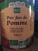 Mängden socker i Pur jus de pomme
