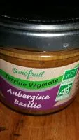 Mängden socker i Terrine végétale aubergine basilic