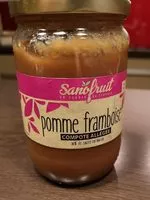 Mängden socker i Dessert Pomme framboise