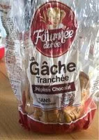 Mängden socker i La Gâche tranchée pépites de chocolat