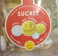 Mängden socker i Sucrez