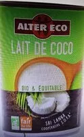 Mängden socker i Lait de coco