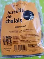 Mängden socker i Biscuits de Chalais