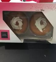 Mängden socker i 2 Babas Chantilly