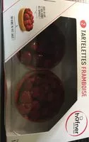 Mängden socker i Tartelettes framboises