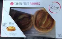 Mängden socker i Tartelettes aux Pommes
