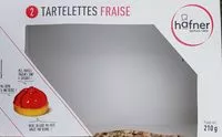 Mängden socker i 2 tartelettes fraise