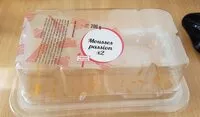 Mängden socker i Mousses passion x2