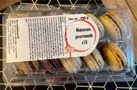 Mängden socker i Macarons gourmands