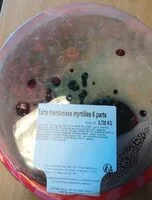 Mängden socker i Tarte framboises myrtilles 6 parts