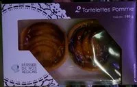 Mängden socker i 2 Tartelettes Pomme