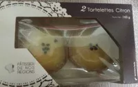 Mängden socker i 2 tartelettes au citron
