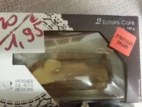 Mängden socker i 2 éclairs café