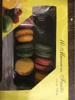 Mängden socker i 10 Macarons fruités