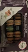 Mängden socker i Macarons Gourmands, 10