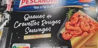Mängden socker i Quêtes de crevettes rouges sauvages