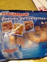 Mängden socker i Queues de crevettes crues