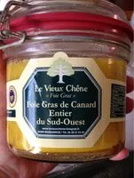 Mängden socker i Foie gras de canard entier du Sud-Ouest