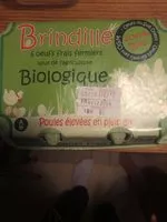 Mängden socker i Oeuf frais fermiers Biologique