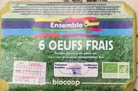 Mängden socker i Oeufs (6) cal 53/63 moyen CC