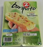 Mängden socker i Barquito Chèvre Tomate Emmental