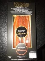 Mängden socker i Boutargue classique