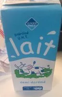 Mängden socker i Lait demi-écrémé