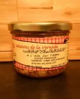 Mängden socker i Terrine Campagnarde à l'ail du Tarn