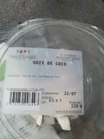 Mängden socker i Noix de coco