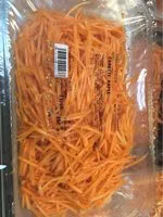 Mängden socker i Carotte râpée, barquette 250g