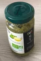 Mängden socker i Pesto de basilic