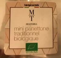 Mängden socker i mini panettone traditionnel bio