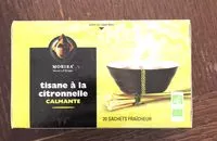 Mängden socker i Tisane a la citronnelle